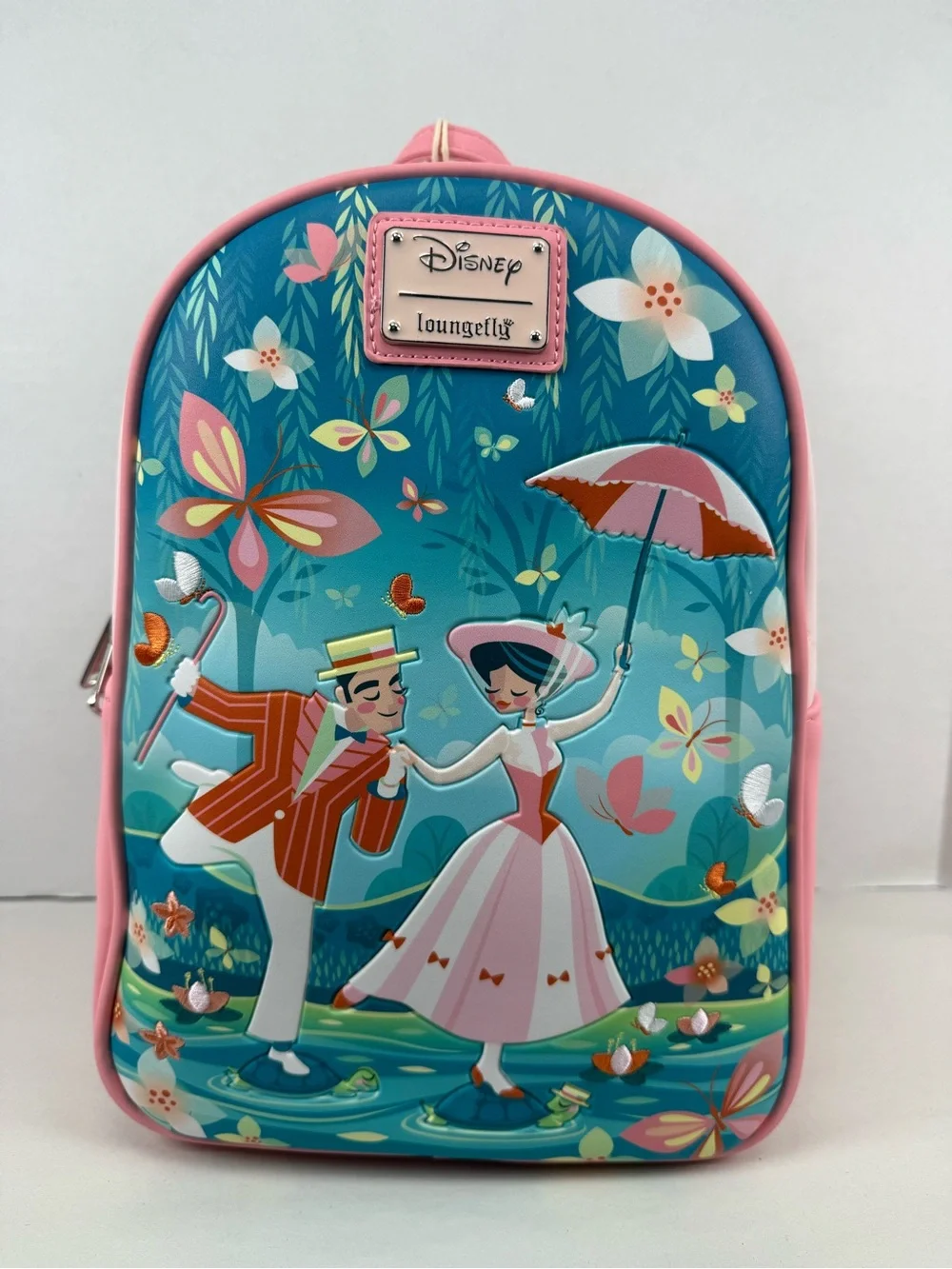 Loungefly Disney Mary Poppins Bert & Mary Mini Backpack & Wallet Set